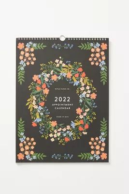Rifle Paper Co. Luxembourg 2022 Wall Calendar | Anthropologie (US)