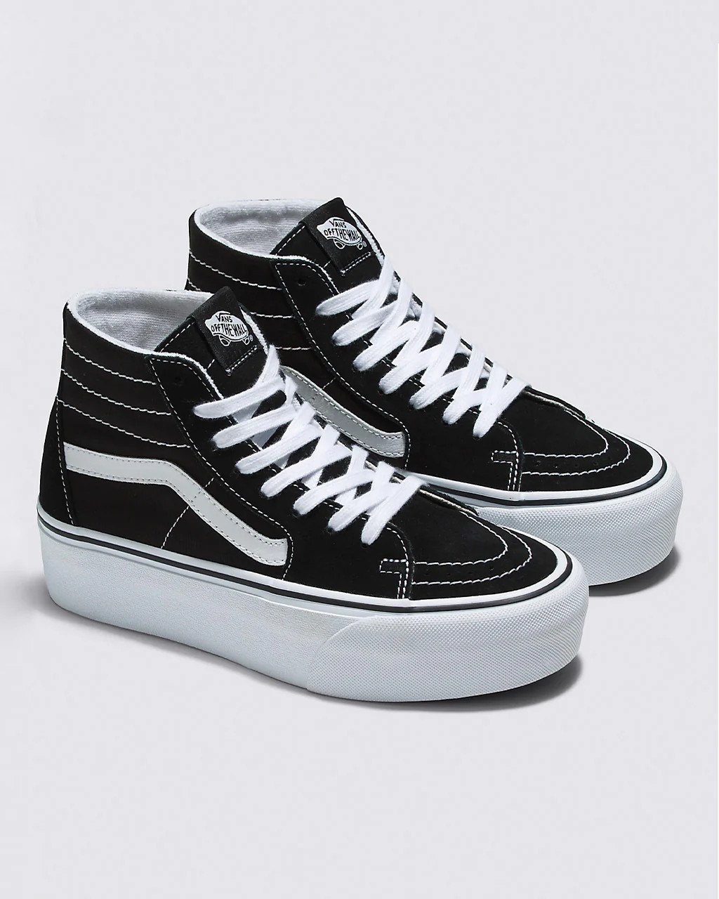 Sk8-Hi Tapered Stackform Sneaker - Black + True White | ban.do