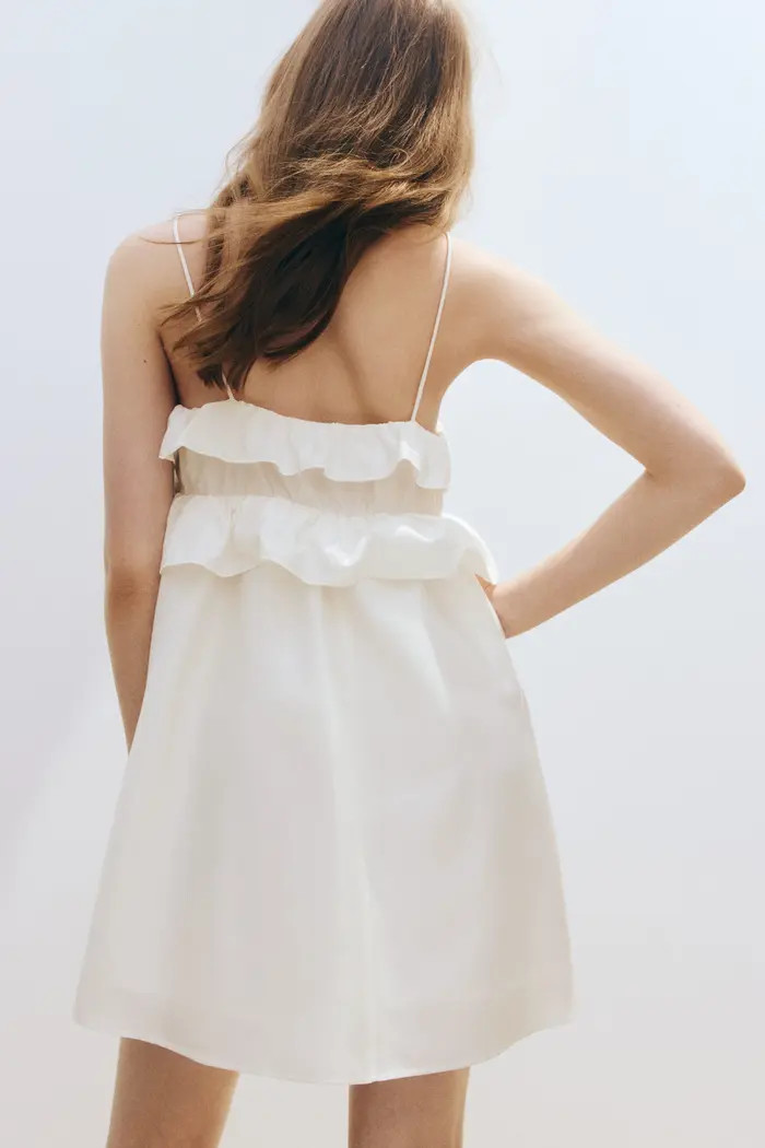H&M Ruffle-trimmed strappy dress | Nordstrom | Nordstrom