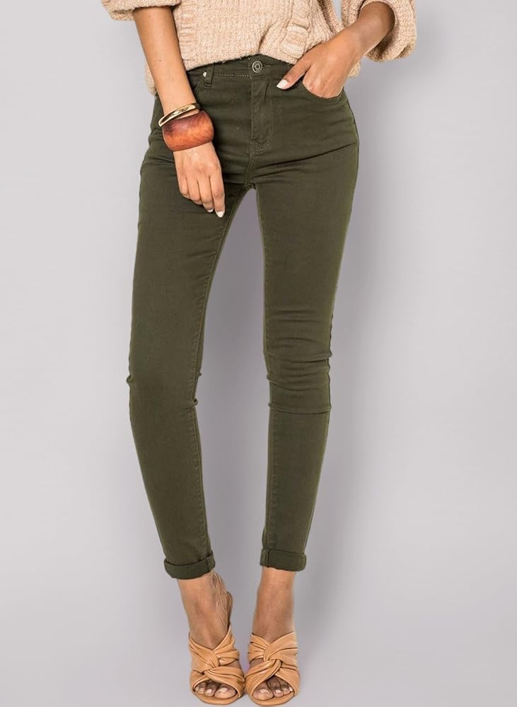 Nina Carter P056 Women's Skinny Fit Jeans High Waist | Amazon (UK)