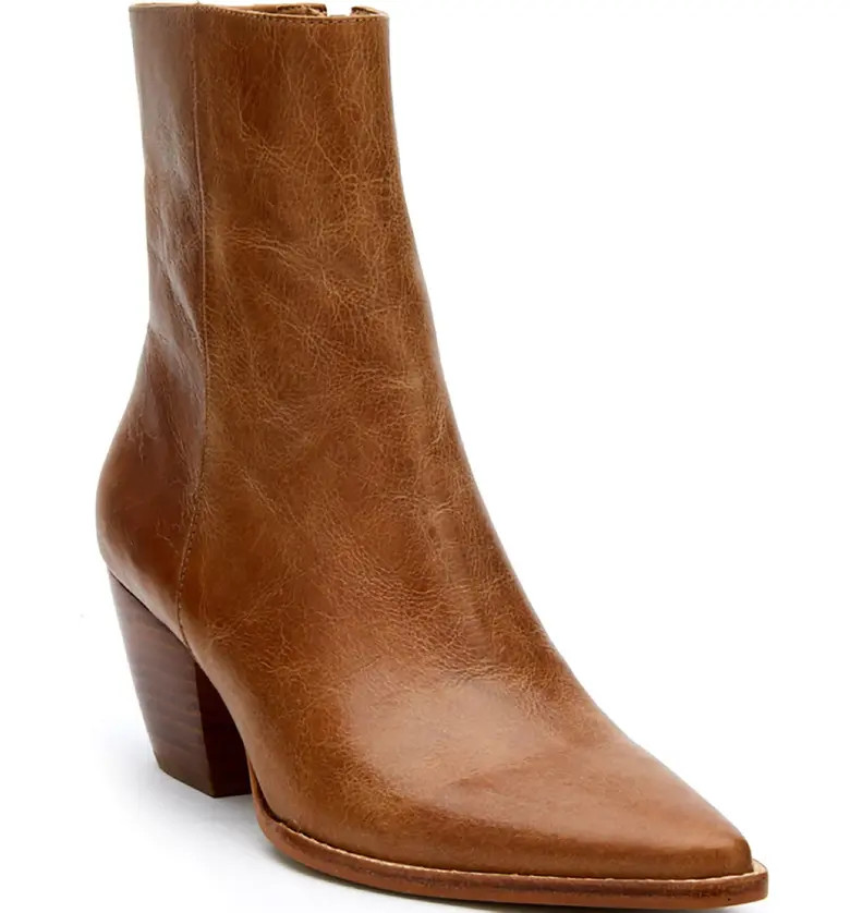 Caty Western Pointed Toe Bootie | Nordstrom