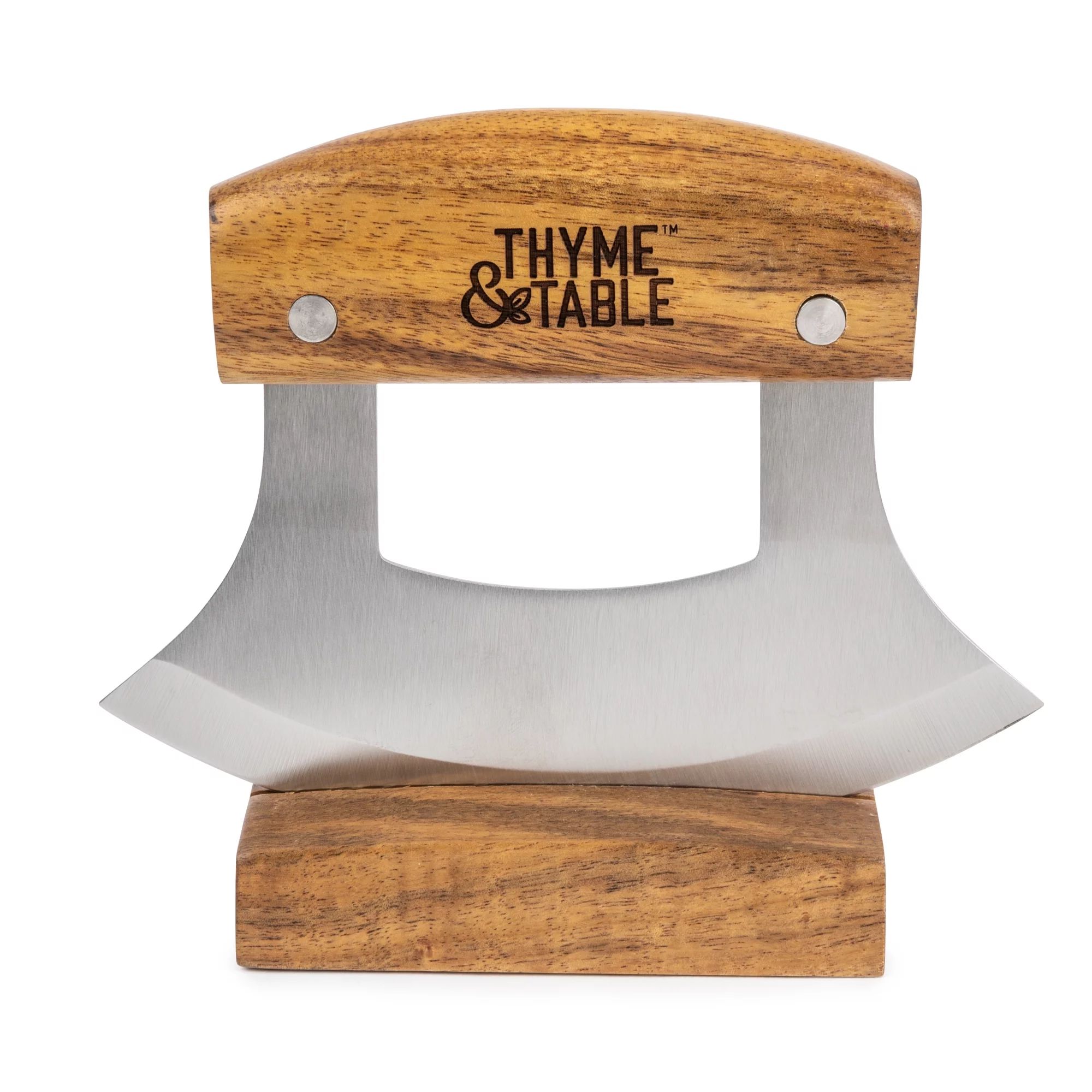 Thyme & Table Stainless Steel Ulu Chef Knife - Walmart.com | Walmart (US)