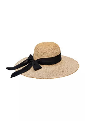 San Diego Hat Company Floppy Hat with Scarf Bow Trim | Belk