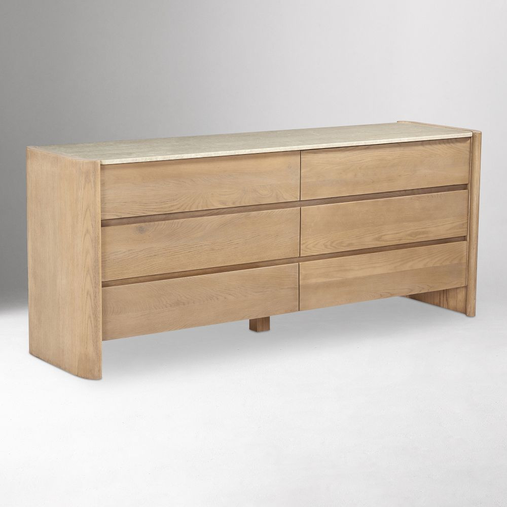 Eckford Bottichino Marble 6-Drawer Dresser (72") | West Elm (US)