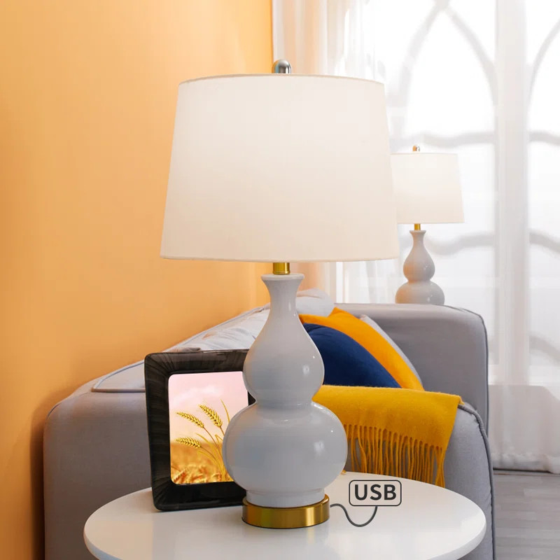 Conyers USB Table Lamp | Wayfair North America