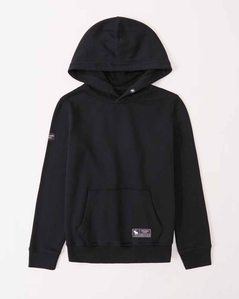 essential logo hoodie | Abercrombie & Fitch (US)