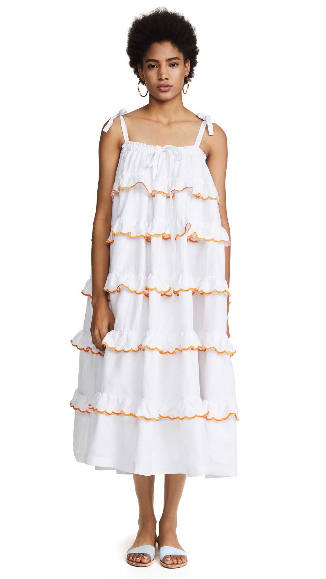 Innika Choo Layered Frill Dress | Shopbop