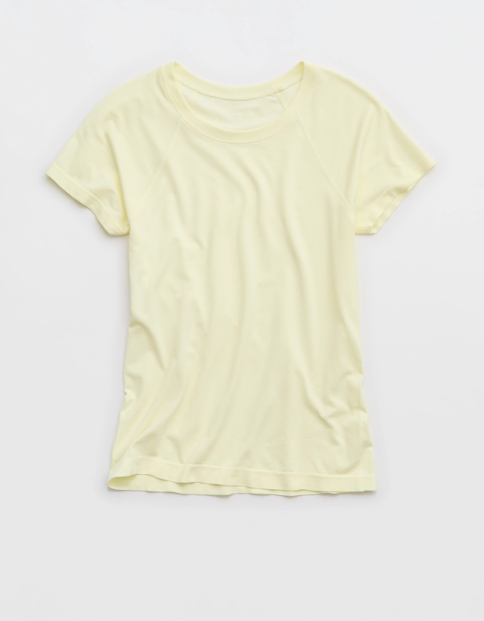 OFFLINE By Aerie Gotta Run Seamless Short Sleeve T-Shirt | American Eagle Outfitters (US & CA)