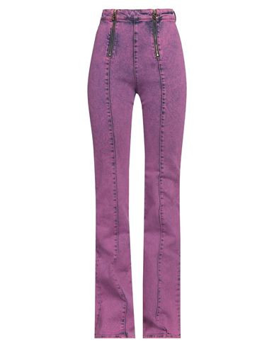 Pinko Woman Jeans Purple Size 27 Cotton, Lyocell, Polyester, Elastane | YOOX (US)