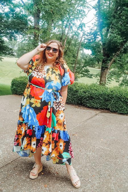 I need more Christopher John Rogers in my life! This dress I got on poshmark still new with the tag. Worth it! So fun! #plussize #midsize #target #livinglargeinlilly #bright #color 

#LTKmidsize #LTKplussize #LTKfindsunder50