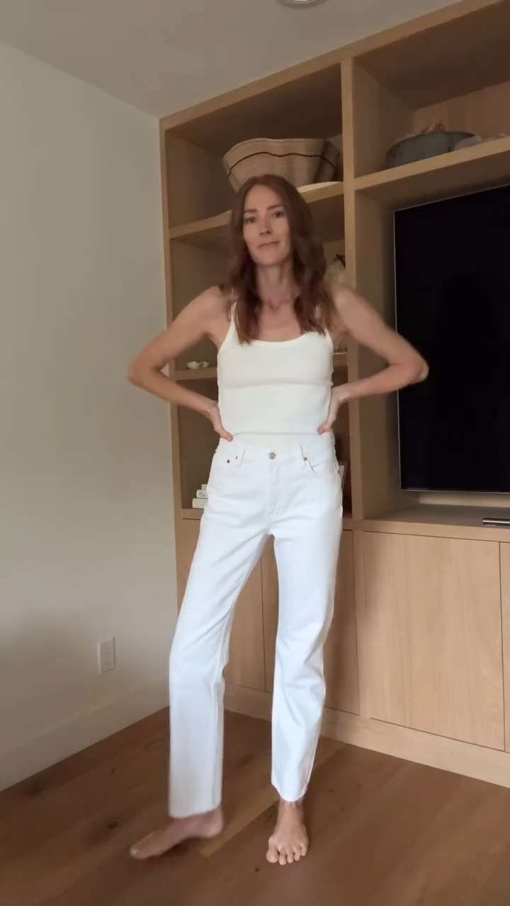 The jeans you’ll wear the most this summer. They’re the absolute perfect straight leg jean you definitely need. @alexmillny 

 

#LTKSeasonal #LTKStyleTip