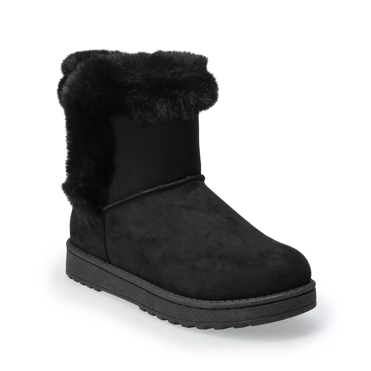 SO® Paulina Women's Faux-Fur Winter Boots | Kohl's