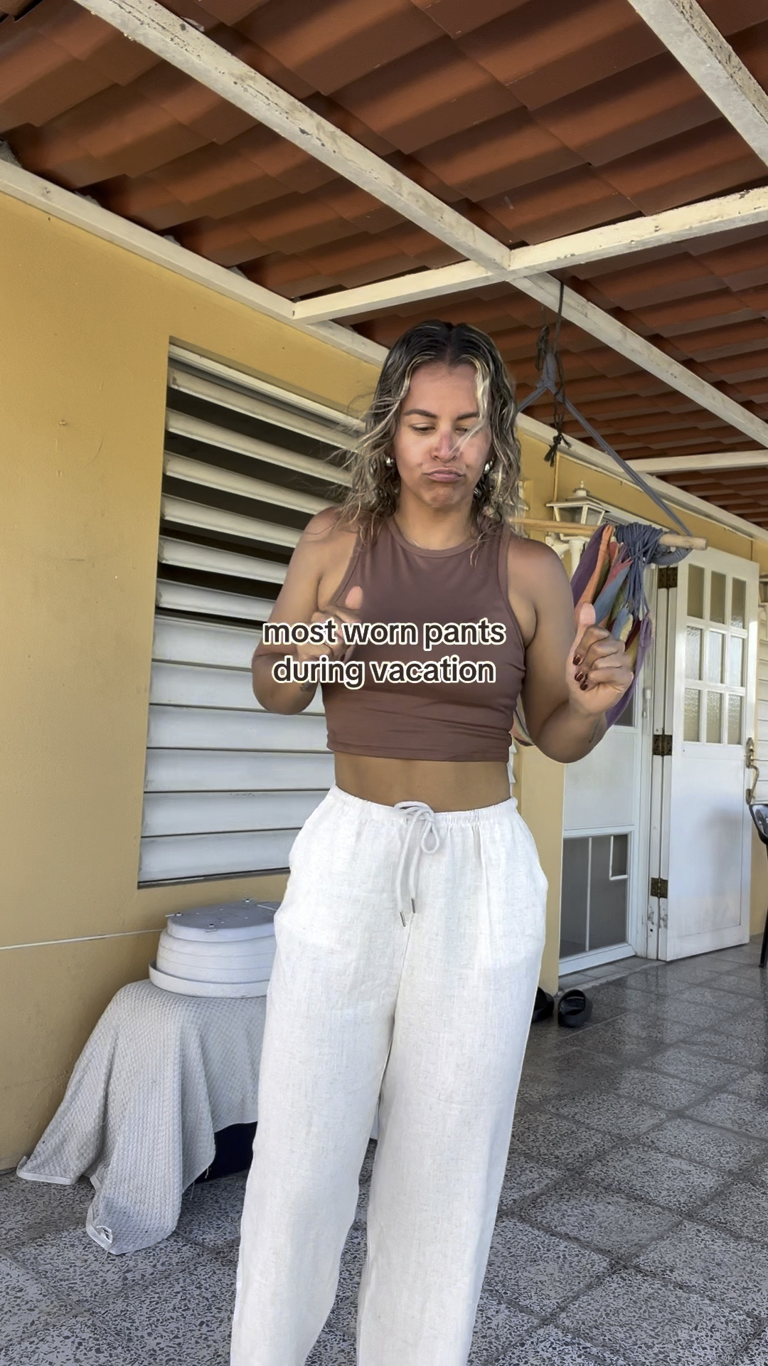 Get them from @SHEIN for under $15! 

I sized up to a medium for a more baggy fit. 

Perfect for the beach, resort, or a night out of the island 🌊

HOW TO SHOP:
▫️Tap 🔗 in bio LTK to shop my looks
▫️Download the LTK app and search THEDEFINITELYCARLA✨

#shein #vacation #outfit 

#LTKStyleTip #LTKTravel #LTKVideo