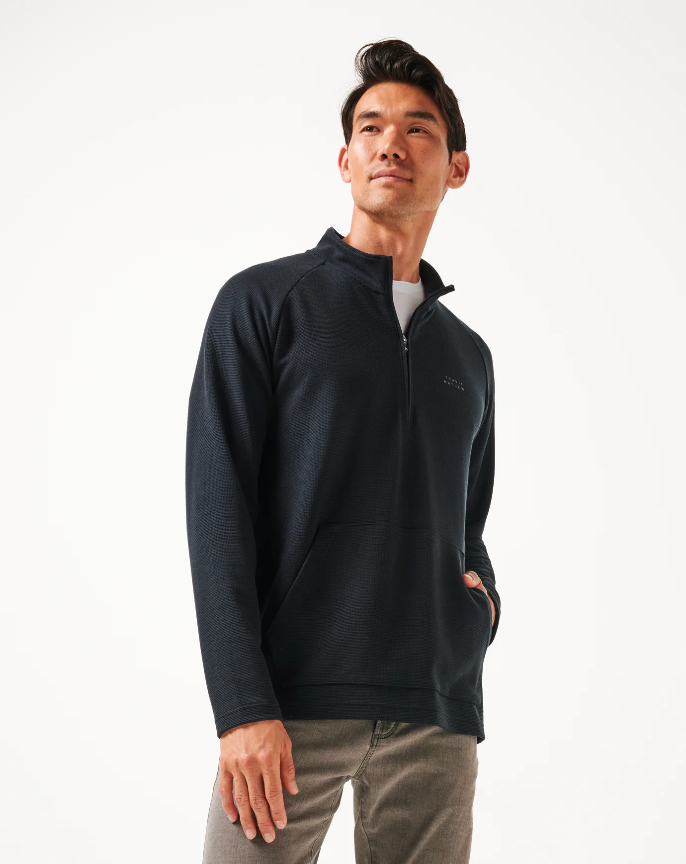 Performance Waffle Quarter Zip | TravisMathew