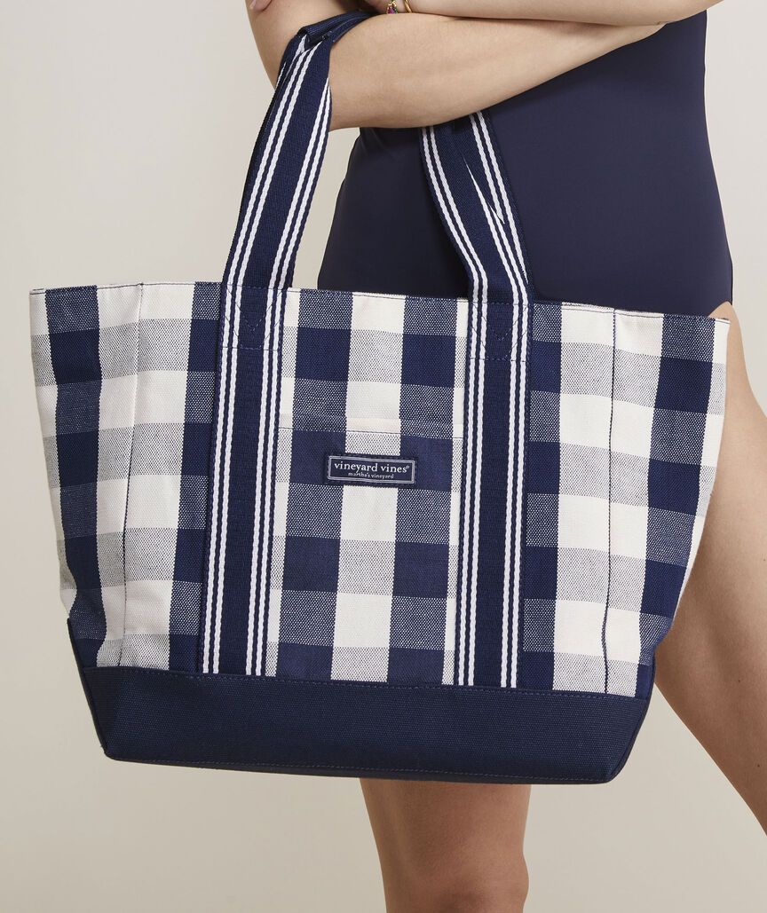 Gingham Heritage Tote | vineyard vines