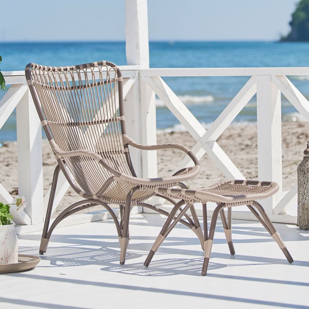 Outdoor Aluminum Highback Chair | West Elm (US)