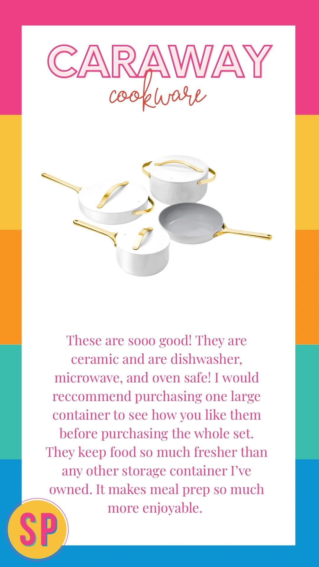🍳 CARAWAY COOKWARE FIRST
IMPRESSIONS 🍳 This is my first time cooking with my new 4.5qt. sauce pan and here are my thoughts:
@Caraway 
👩🏾‍🍳 The design is amazing, and the pan quality is 10/10! It comes in a few colors but the white on gold is THAT GIRL for me!

👩🏾‍🍳 The chilis from the al pastor marinade did not dye the pan, which can happen when you use plastic pans.

👩🏾‍🍳 You don't really need oil because the pan is non-stick.

👩🏾‍🍳 You can put the pan in the over for up to 500 degrees and it is safe to use across all stove types.

👩🏾‍🍳 I even used mine as a "hot plate" to cook my tortillas and that also worked really well.

Cookware, non toxic cookware, ceramic coating pans, cook with me, kitchen essentials, cookware set, smiles and pearls

#LTKHome #LTKOver40 #LTKmorningroutine