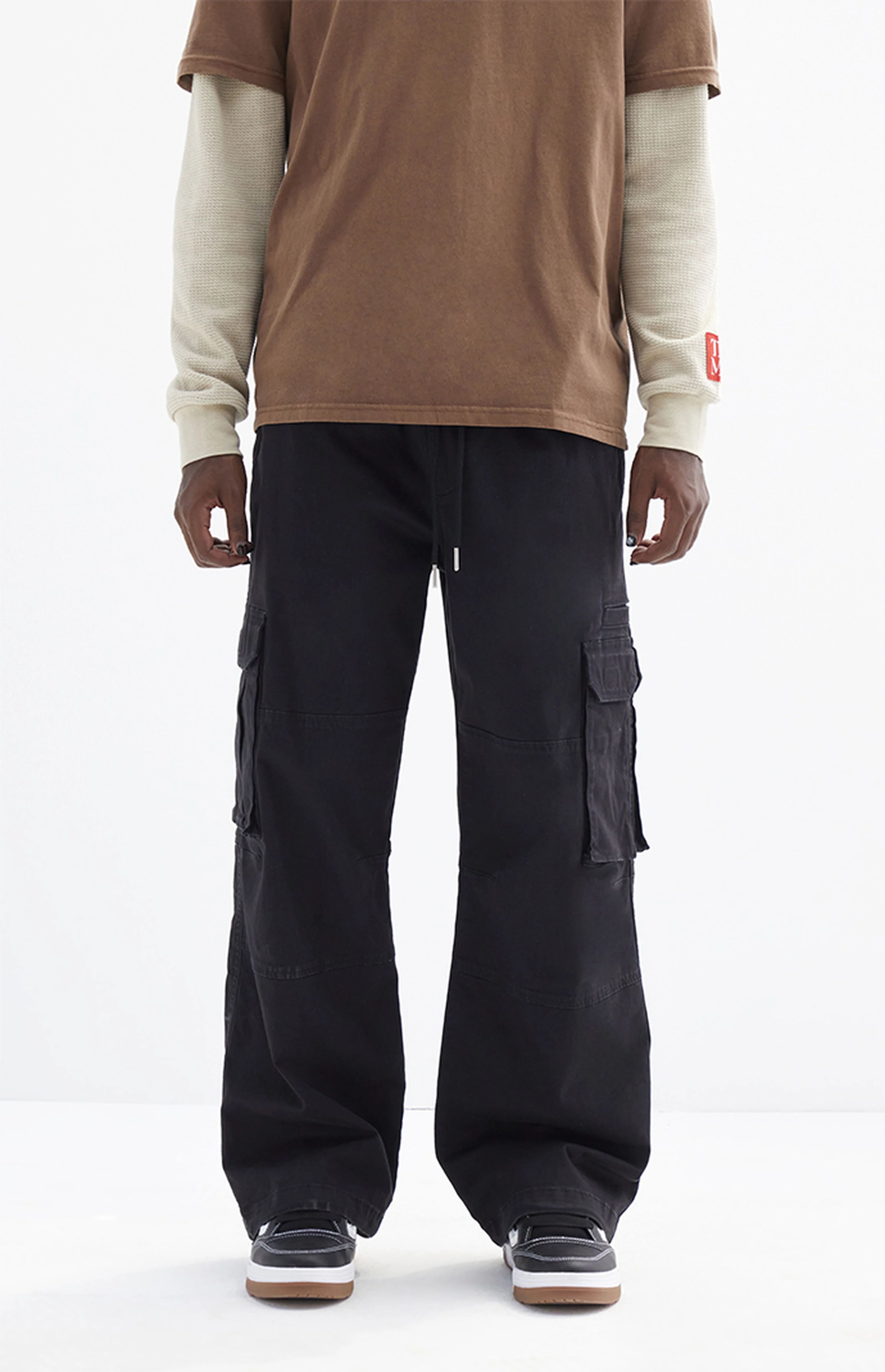 PacSun Stretchy Extreme Baggy Canvas Cargo Pants | PacSun