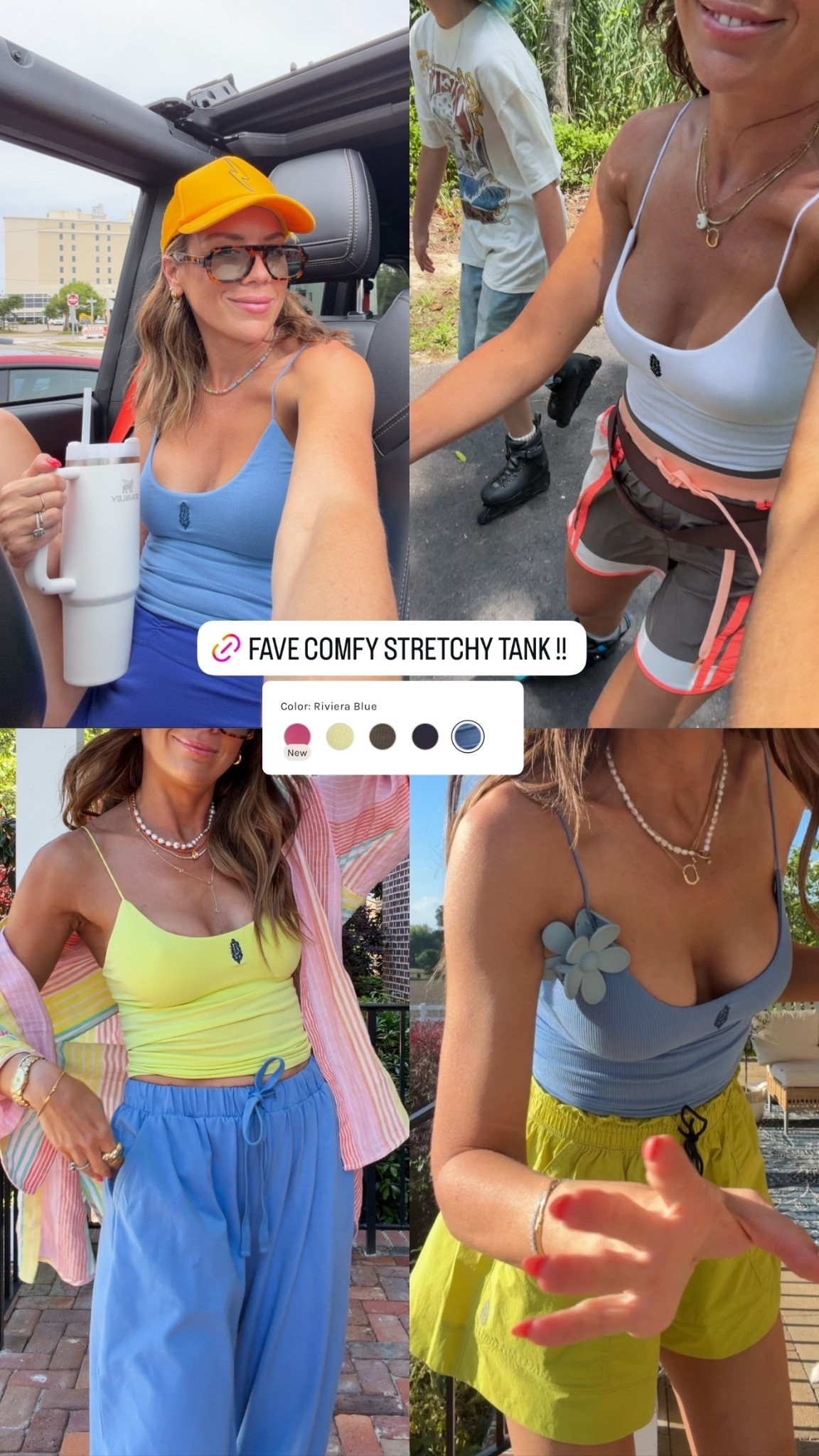 The best stretchy tank for every day comfy or workouts!

#LTKootd #LTKgrwm #LTKdayinmylife