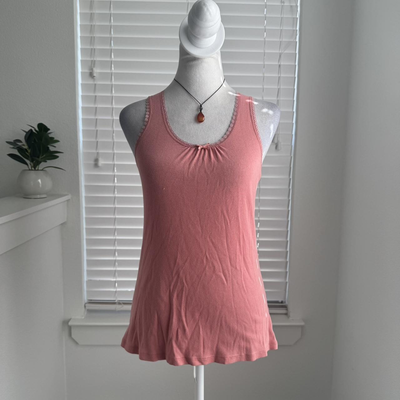 Jockey Women's Tank top - Pink - S | Depop US