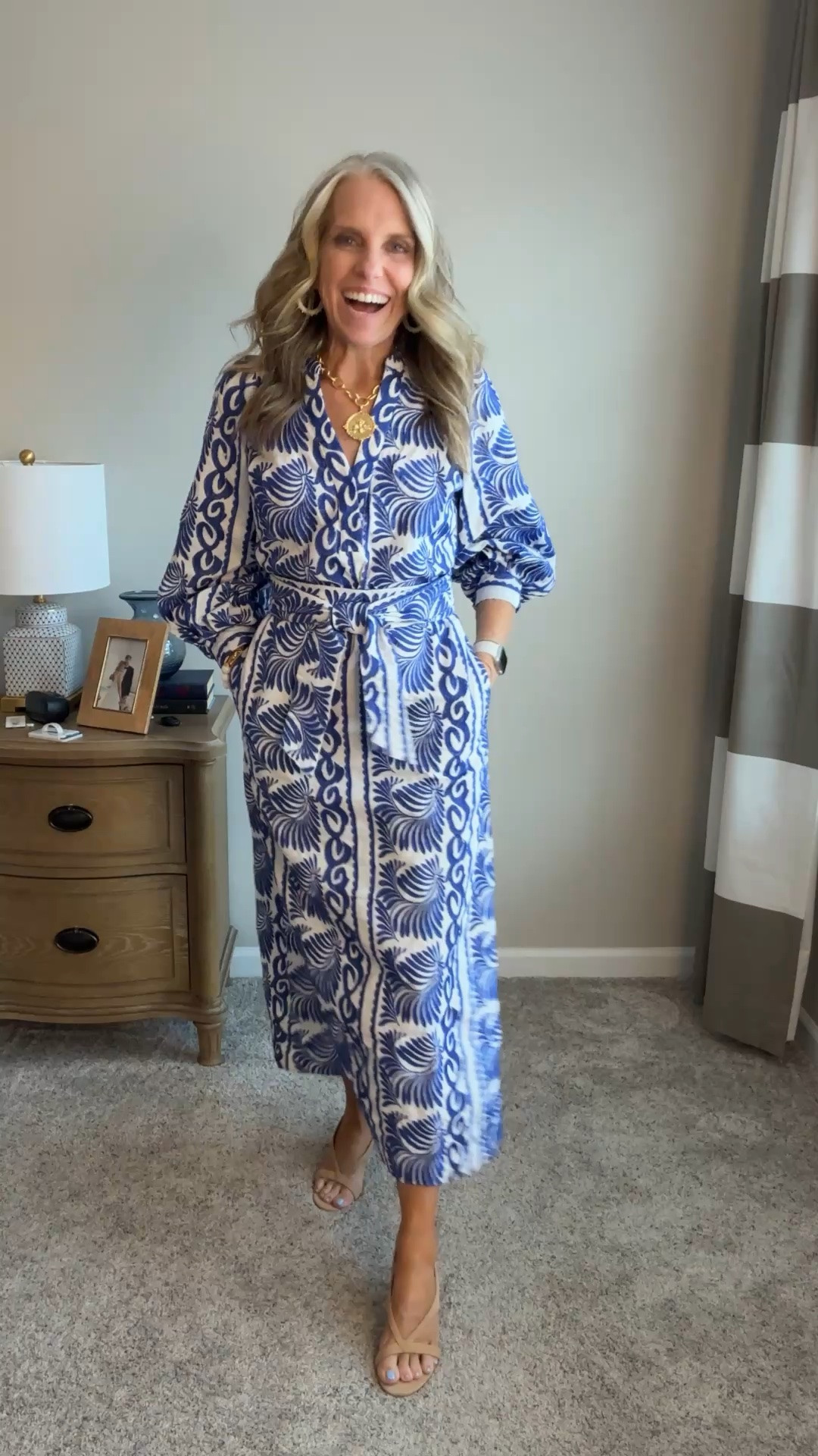 Gorgeous linen Boden dress 
Wearing 2. Perfect bridal shower, baby shower, church, work dress

#LTKootd #LTKgrwm #LTKOver40