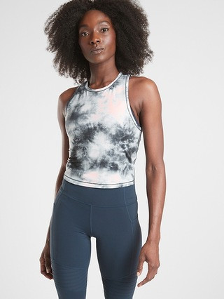 Shanti Crop Ice Dye Tank | Athleta