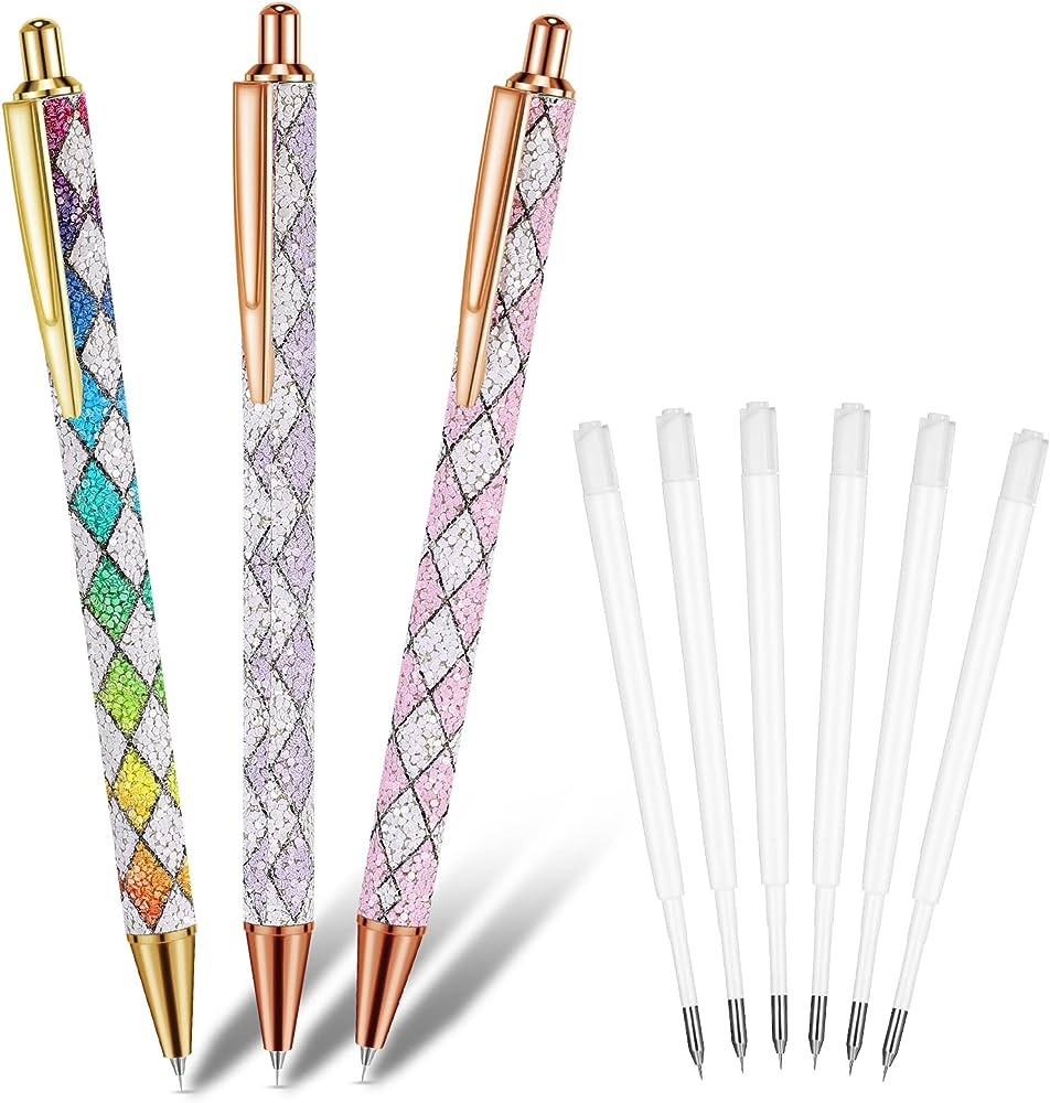 Glitter Air Release Weeding Tool 3 Pcs Vinyl Installation Pin Pen Precision Needle Retractable We... | Amazon (US)