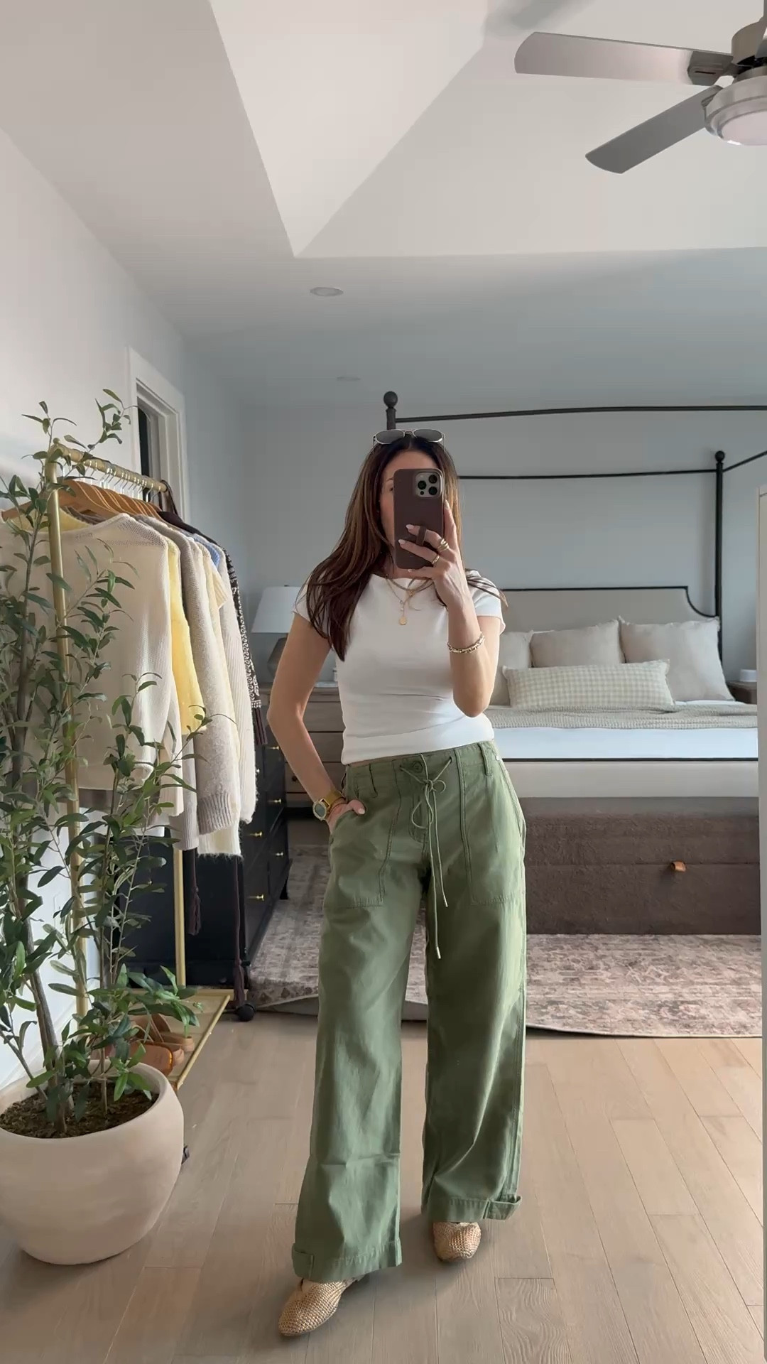 @abercrombie and I’m in love with these pants. Wearing 26 but should have stayed true to size. 

#LTKSeasonal #LTKSaleAlert #LTKPetite