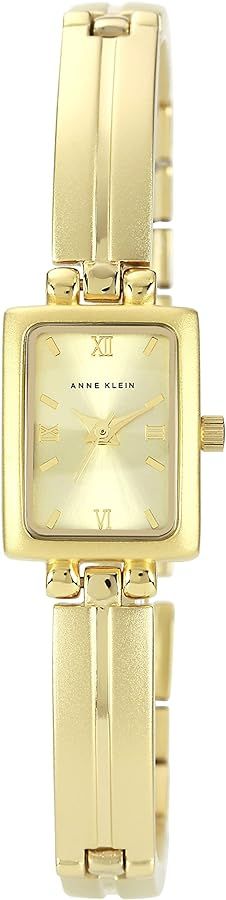 Amazon.com: Anne Klein Women's Gold-Tone Bracelet Watch, 10/5404CHGB : Clothing, Shoes & Jewelry | Amazon (US)