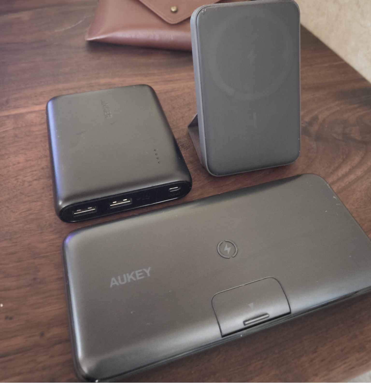 Travel essential: Portable phone charger/power bank—a must for wherever your adventures take you 

Aukey, anker, portable charger with foldable kickstand/tripod, MagSafe charger


#LTKtravel #LTKunder50 #LTKunder100