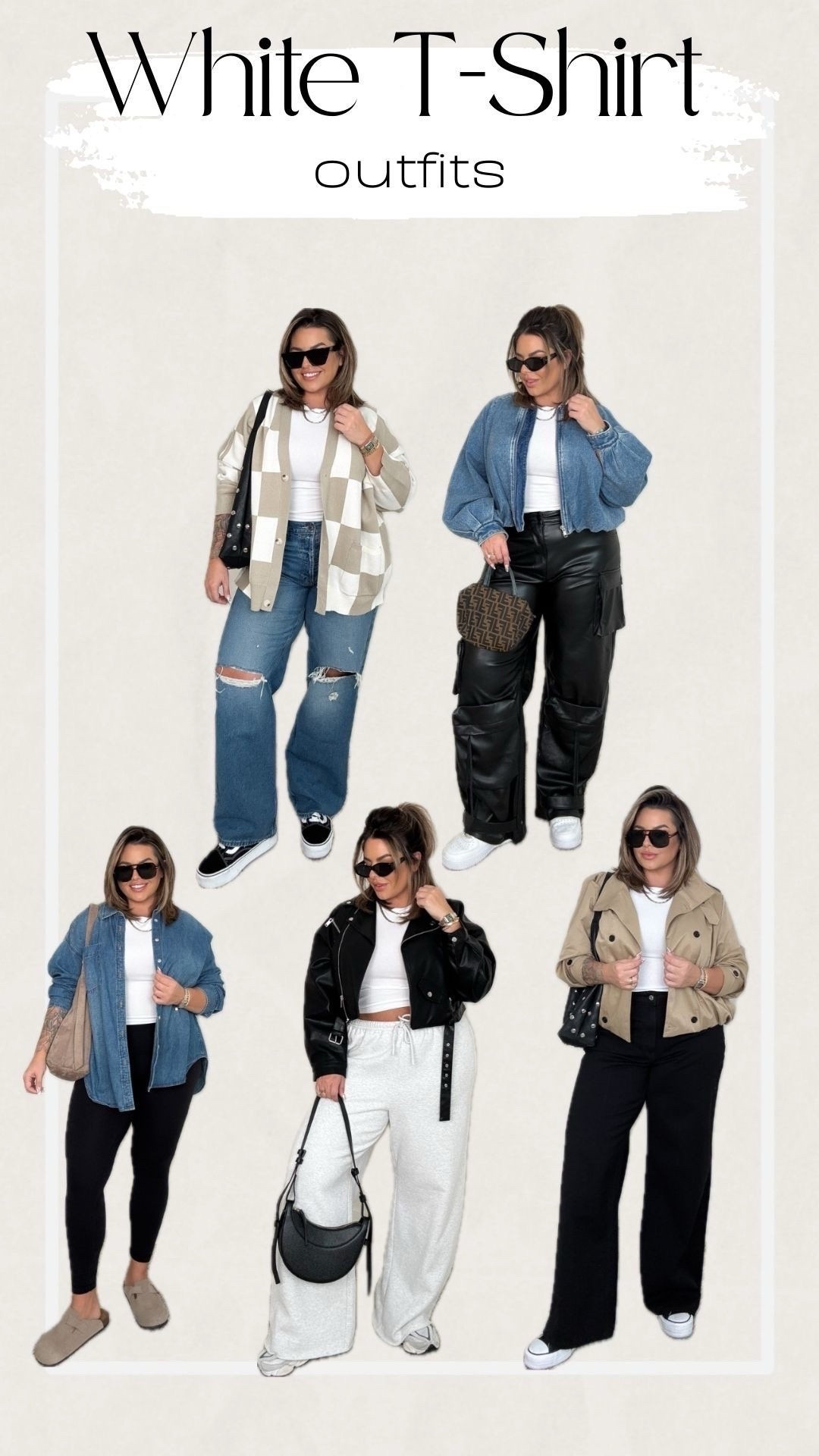 Baby tee L 
Cardigan xl 
Target jeans 12L 
Leather cargos L 
Denim jacket L 
Denim shirt L 
Leggings L 
Wide leg sweatpants XL 
Linked similar moto jacket mine is old 
Trench L 
Black jeans I have in almost every color they are so good ! Size 32 L 

Follow my LTK @shaynaslife on the @shop.LTK app to view this post and get my exclusive app-only content!

#liketkit 
@shop.ltk
https://liketk.it/5JovG

#LTKMidsize #LTKSaleAlert #LTKFindsUnder50