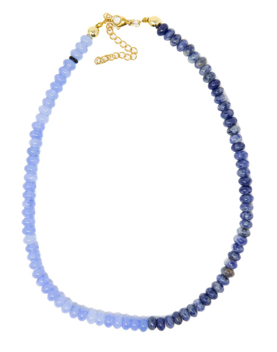 Denim Duo Necklace | Allie + Bess