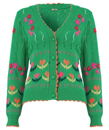 Sylvie Tulip Cardigan | Joe Browns