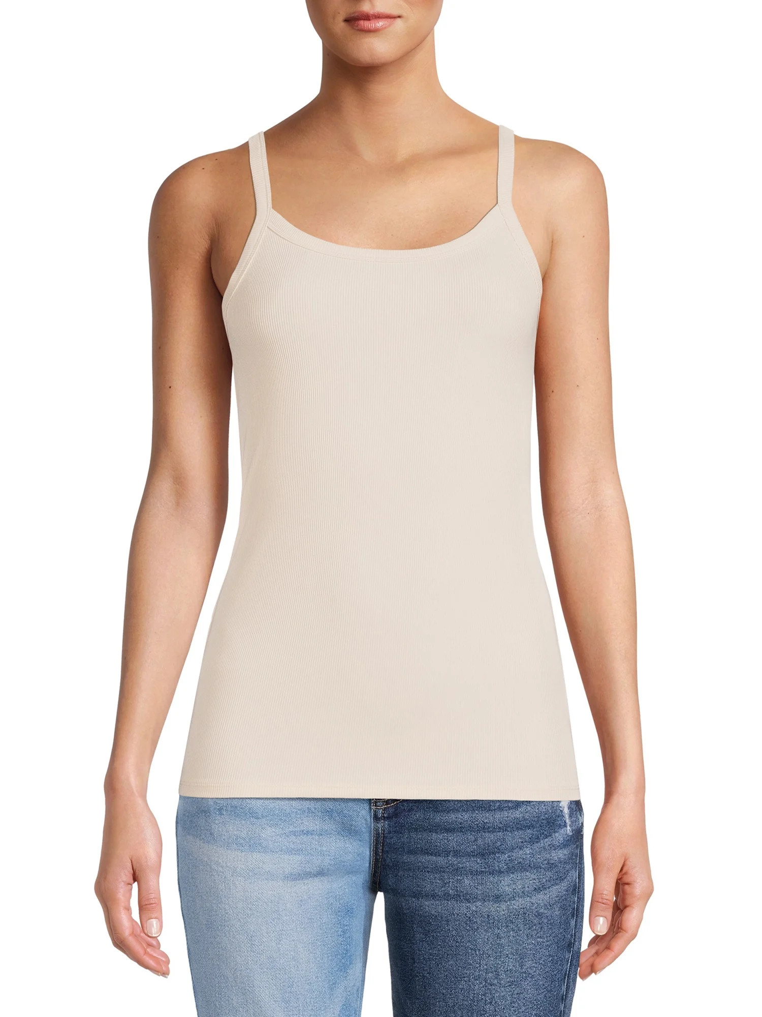 No Boundaries Rib Cami Top, 1 or 5-Pack, Women's | Walmart (US)