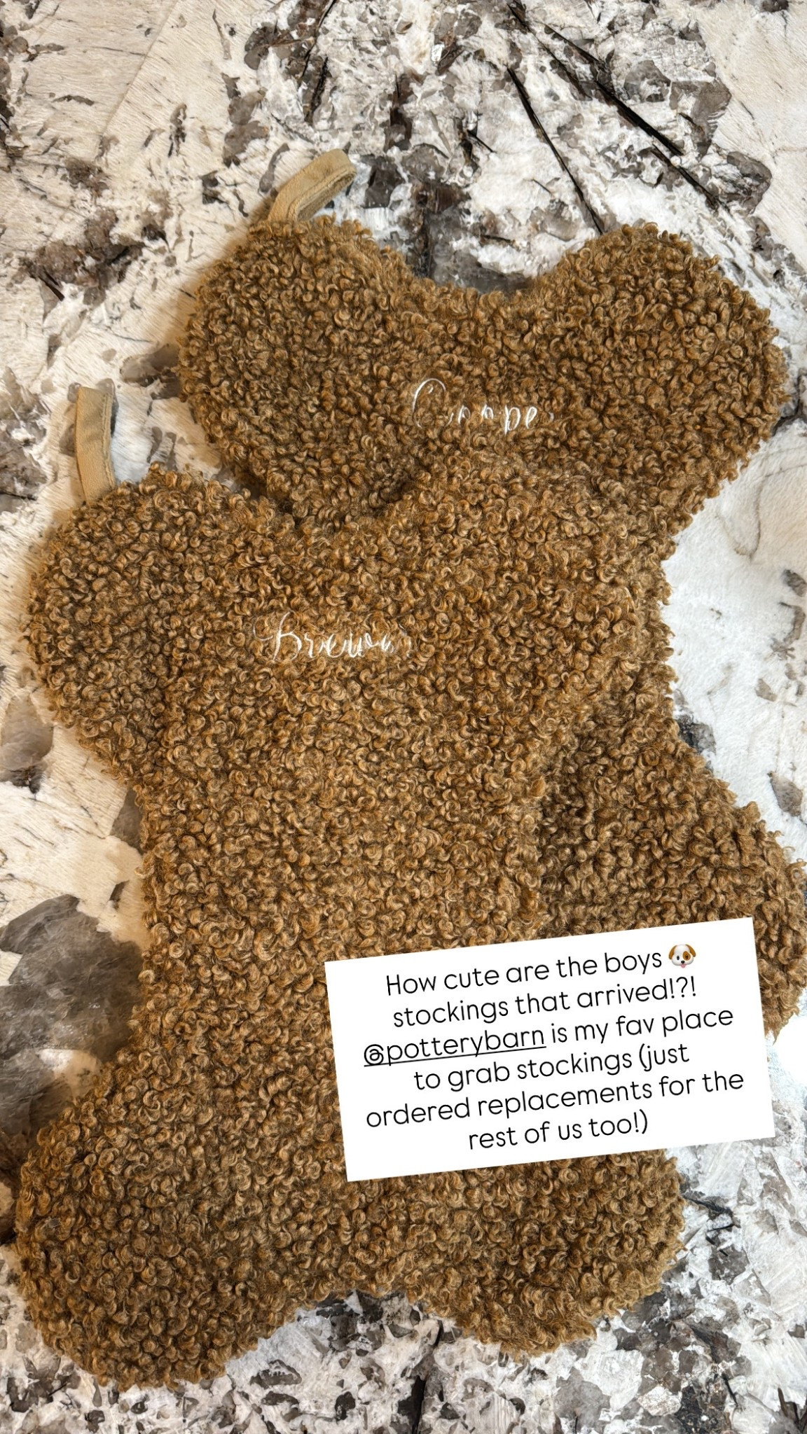 The cutest dog stocking ever! And you can personalize them! 

#LTKPets #LTKFamily #LTKHome