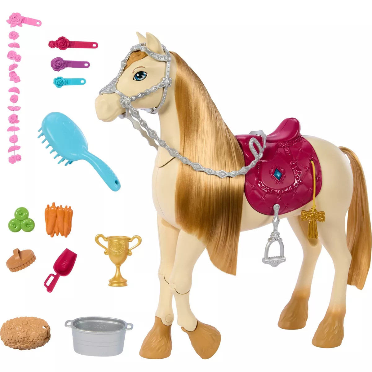 Barbie Mysteries the Great Horse Chase Interactive Toy Horse with Sounds Music & Accessories Set ... | Target