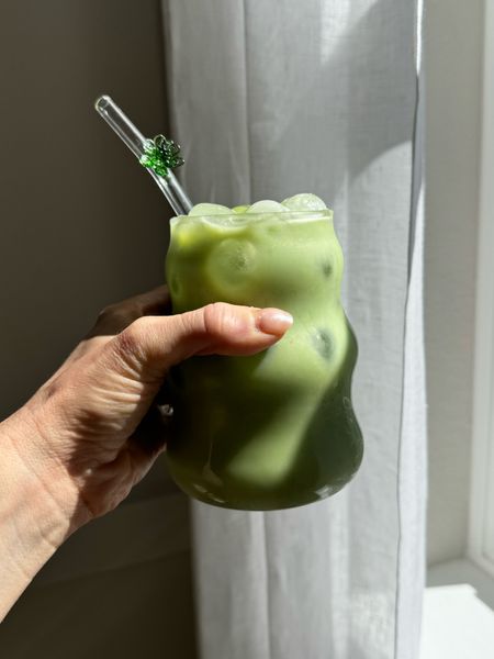 Matcha in a cute glass

(Glass straw, glasses, smoothie cup) 

#LTKHome #LTKSeasonal