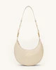 Carly Saddle Bag - Ivory Croc | JW PEI US