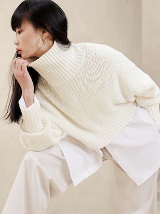 Janie Cropped Sweater | Banana Republic (US)