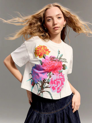 Old Navy x Christopher John Rogers Crop T-Shirt | Old Navy (US)