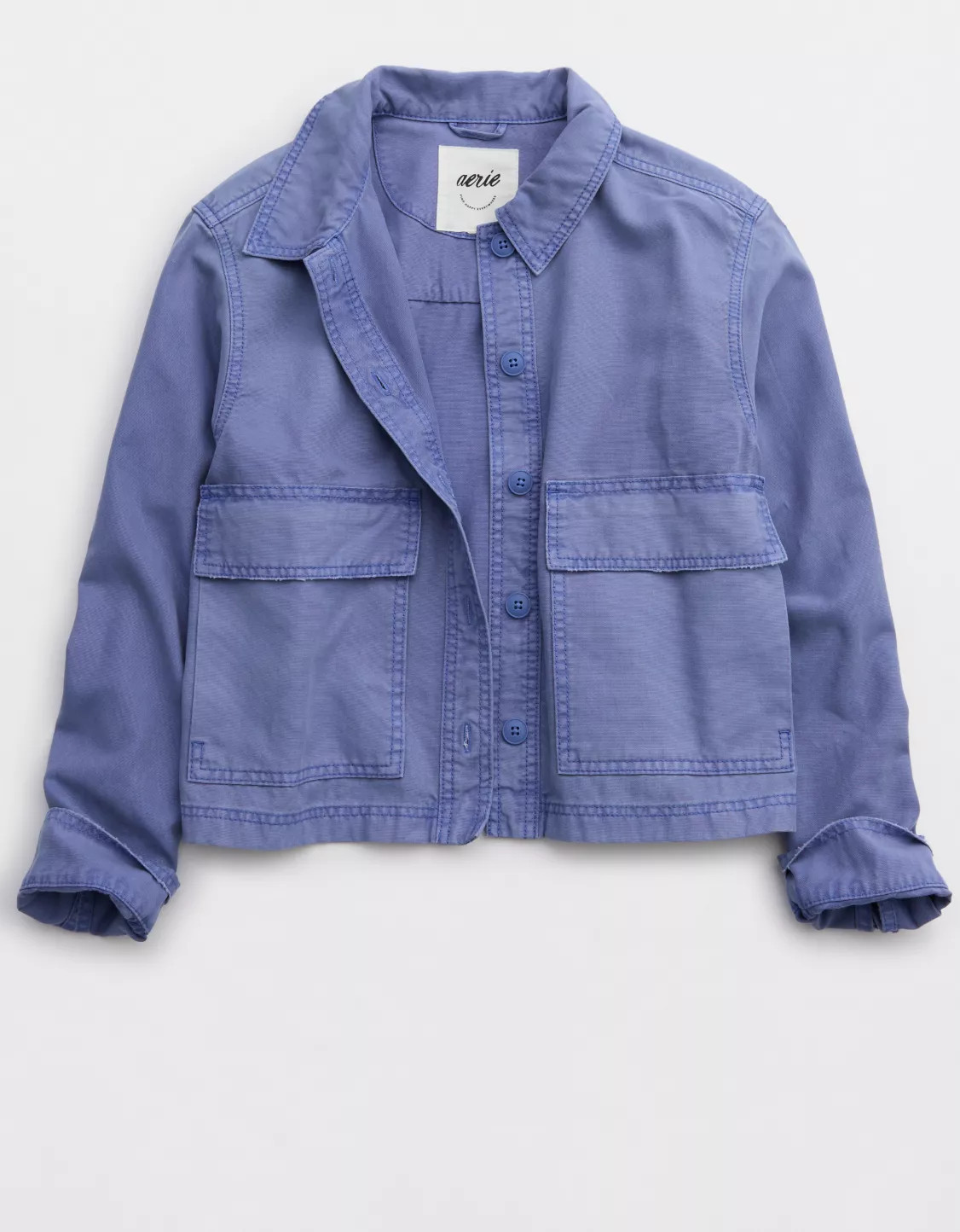 Aerie Cropped Chore Jacket | Aerie