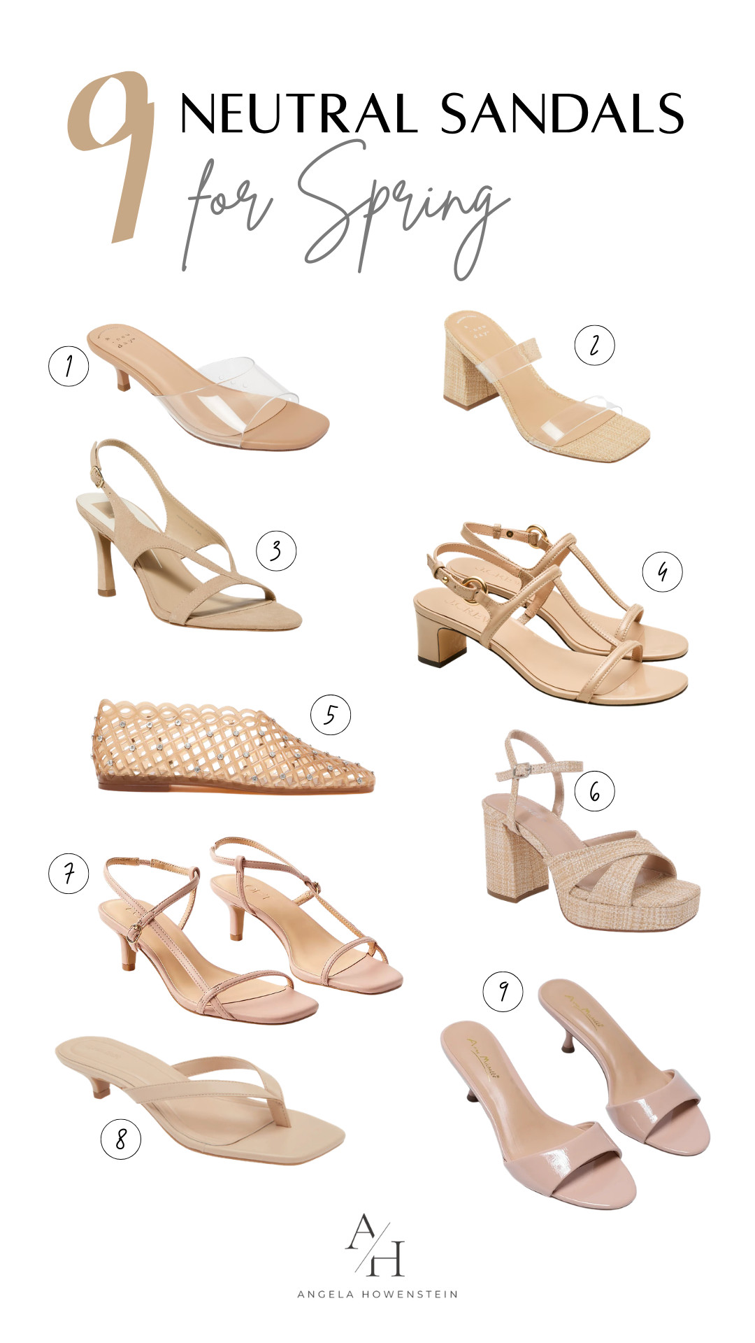 Must-have neutral sandals for spring.  

 

#LTKootd #LTKOver40 #LTKSaleAlert