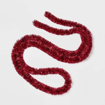 15' Soft & Silky Tinsel Christmas Garland - Wondershop™ | Target