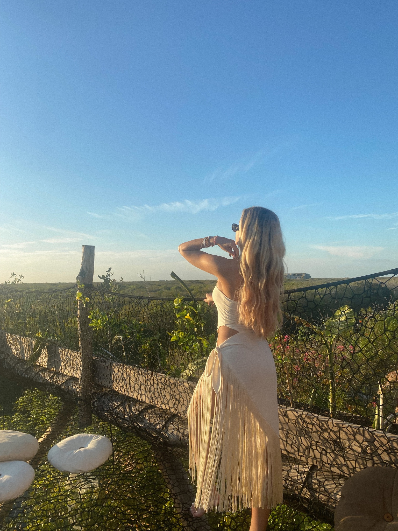 This dress SCREAMS “I’m on vacation”. Got the most compliments here and such a boho vibe. Dress it up with heels, wear it with slip ons, or even rock it on the beach no shoes. The dress is so versatile 🥂 wearing size small!

#LTKFind #LTKunder100 #LTKtravel