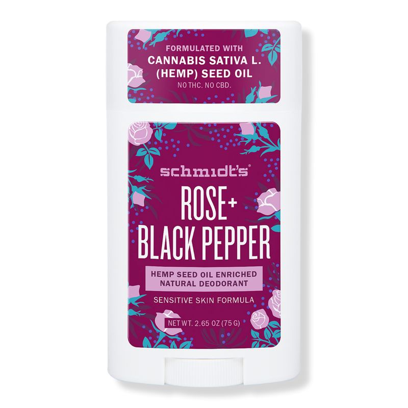 Rose + Black Pepper Sensitive Skin Natural Deodorant | Ulta