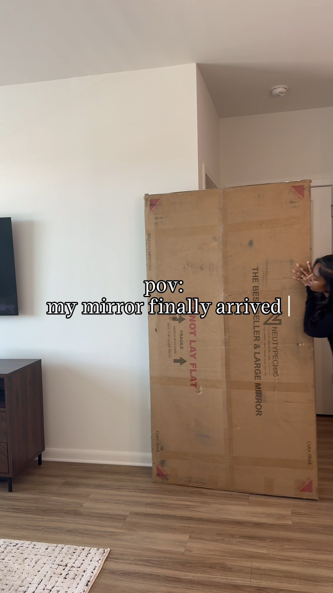 My living room mirror finally arrived and I couldn’t be more excited! It’s gorgeous. Can’t wait to take all of my outfit pics

#LTKHome #LTKWatchNow