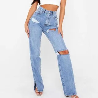 Distressed Baggy Jeans | YesStyle Global
