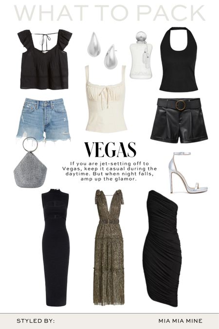Vegas summer outfits / summer vacation outfits
Black cutout dress
Silver heels
Agolde Parker shorts
Summer tops
Faux leather shorts 



#LTKTravel #LTKFindsUnder100 #LTKSeasonal