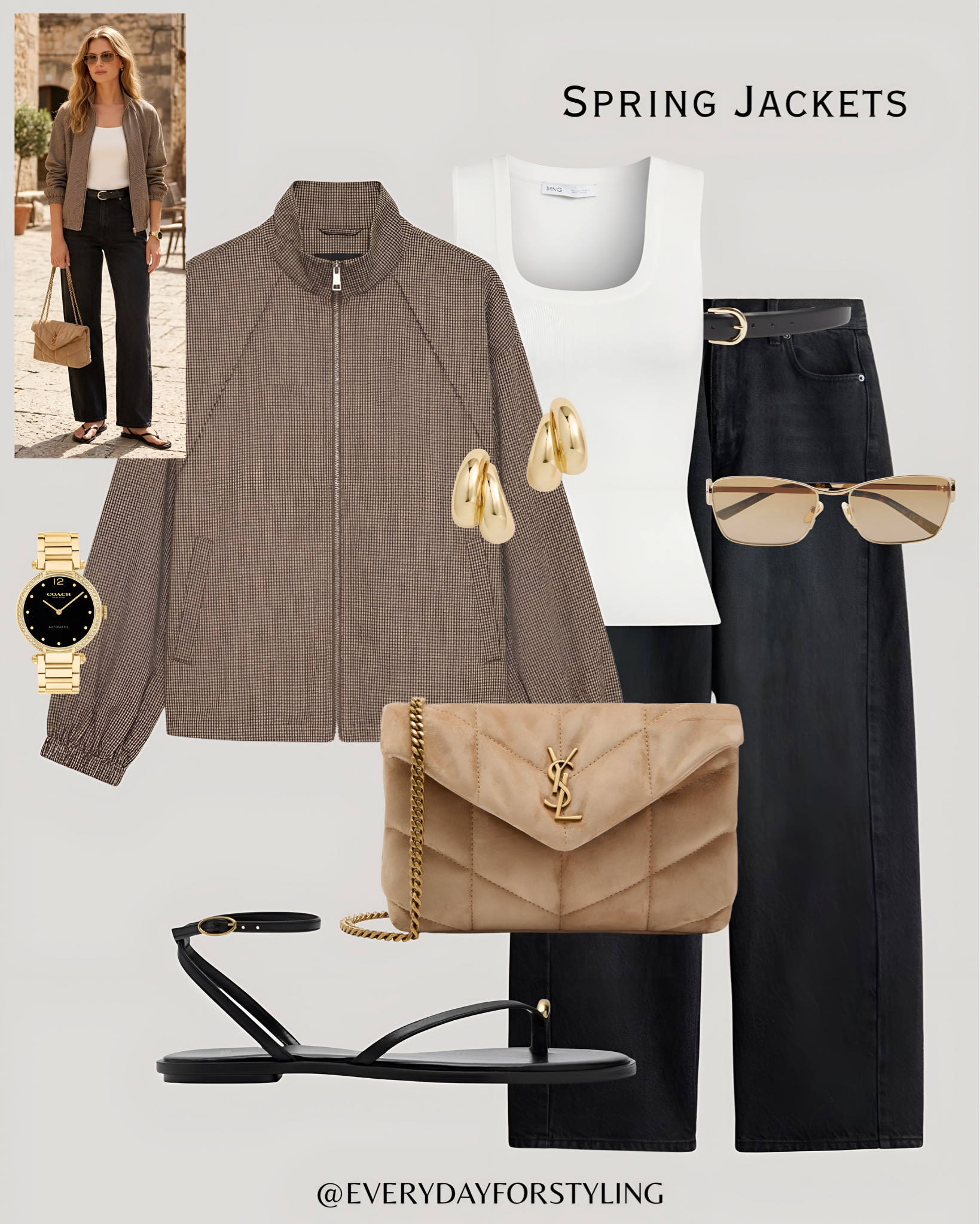 Understated, sharp and the kind of effortless cool that never goes out of style🖤 

spring jacket outfit, outfit ideas for women, elevated casual style, effortless style outfits, smart casual women outfits, quiet luxury outfits, chic everyday outfits, European style fashion, how to look expensive, spring outerwear women, capsule wardrobe essentials, spring summer outfits 2026, put together outfits women, affordable luxury fashion, what to wear this week, suede jacket outfit women, bomber jacket styling, houndstooth jacket outfit, spring layers women, polished casual looks, everydayforstyling 

#SpringJacketOutfit, #SpringOuterwearWomen, #QuietLuxuryStyle, #ElevatedCasualLook, #BomberJacketStyling


#LTKTravel #LTKSaleAlert #LTKgrwm