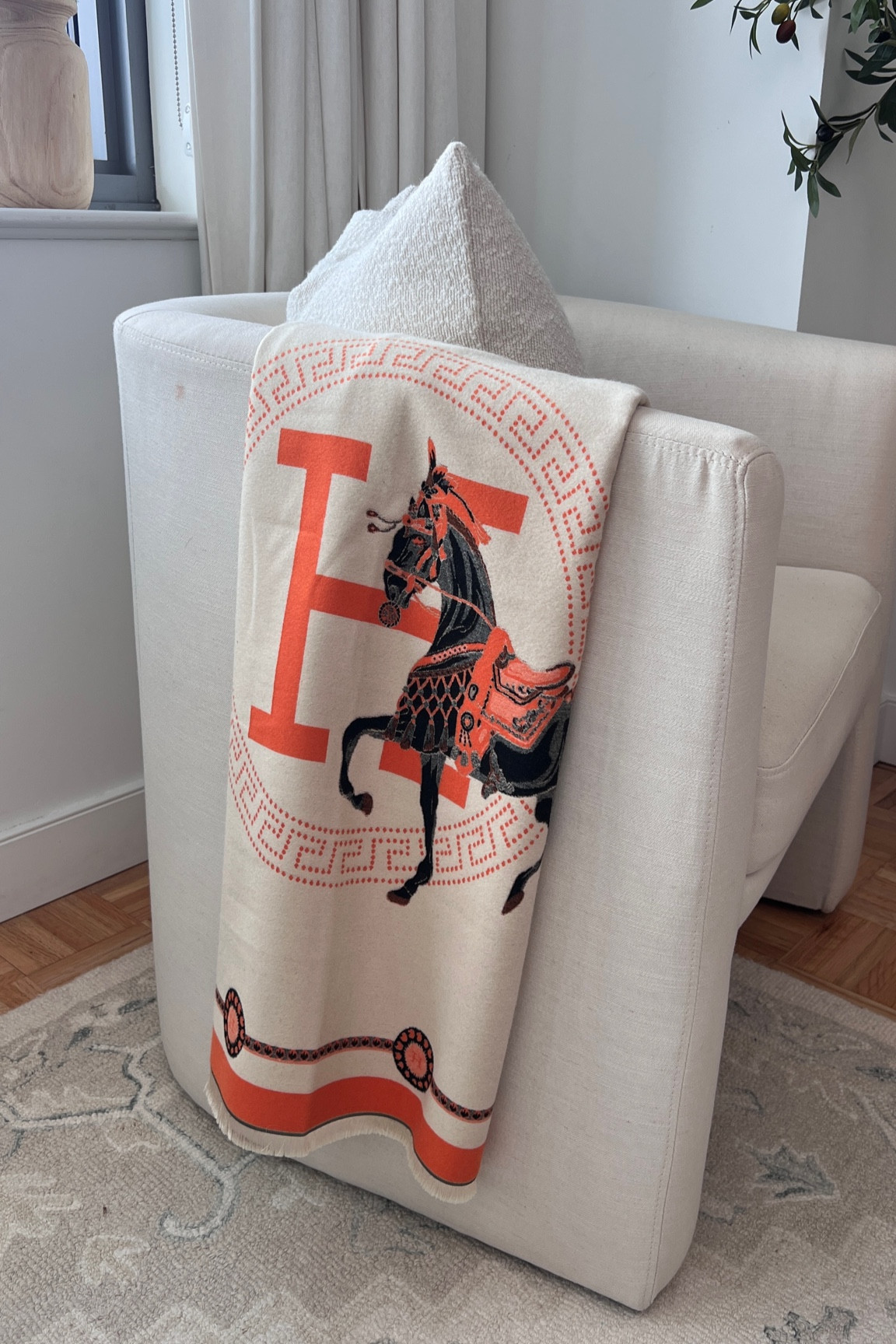 Hermes inspired throw / scarf under $30! 


Home decor, living room decor, designer inspired Hermes dupe 

#LTKSeasonal #LTKFindsUnder50 #LTKHome